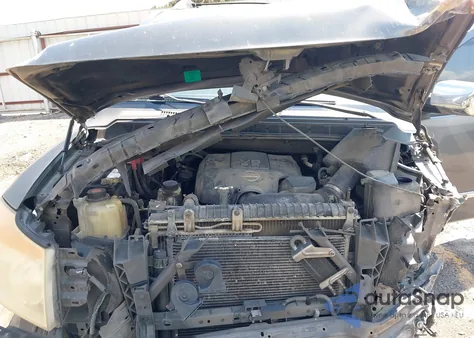 2010 Nissan Armada Platinum from USA, damaged, VIN 5N1BA0NF0AN613724